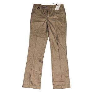 NWT Ralph Lauren Sport Tan Women’s Wool Blend  Dress Pants Size 10